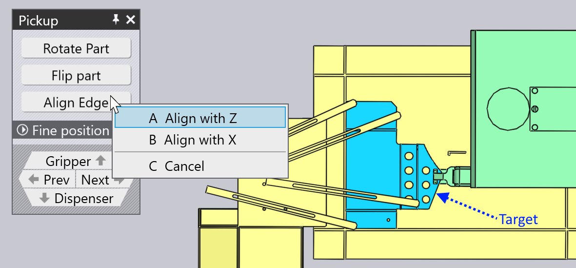 Align with Z