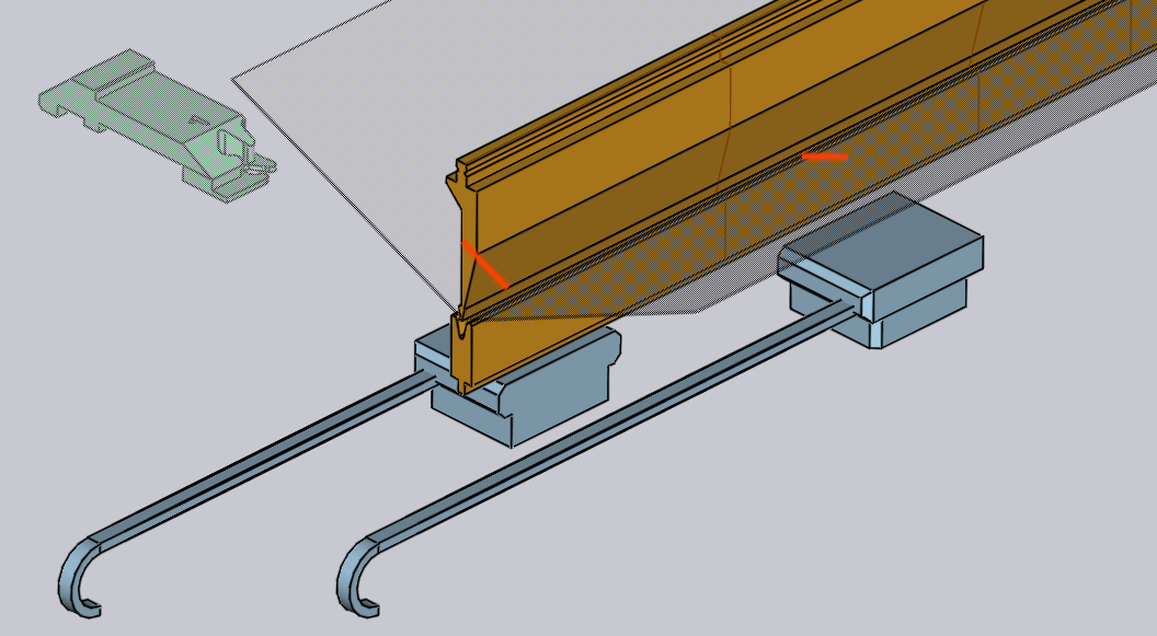 ACB front and rear position