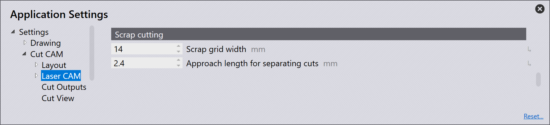 Scrap cutting
