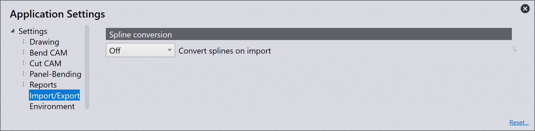 Spline Conversion